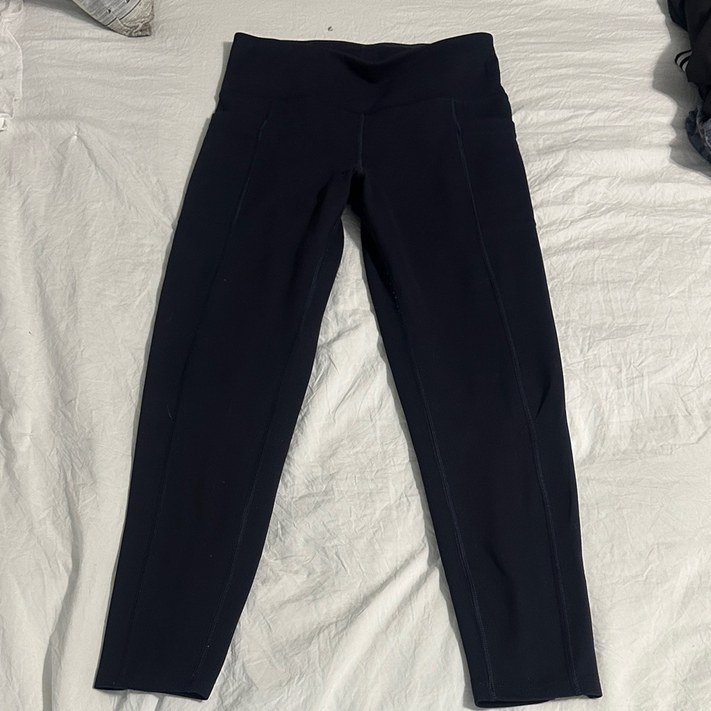 Navy Blue buttery soft High-Waist Leggings